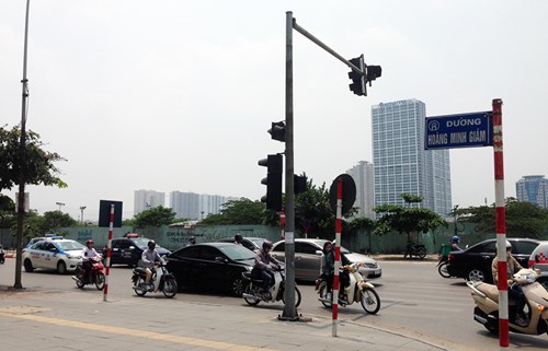 vinhomes-tran-duy-hung-2 Khu đất vàng nhìn từ đường Trần Duy Hưng, giao cắt với Hoàng Minh Giám