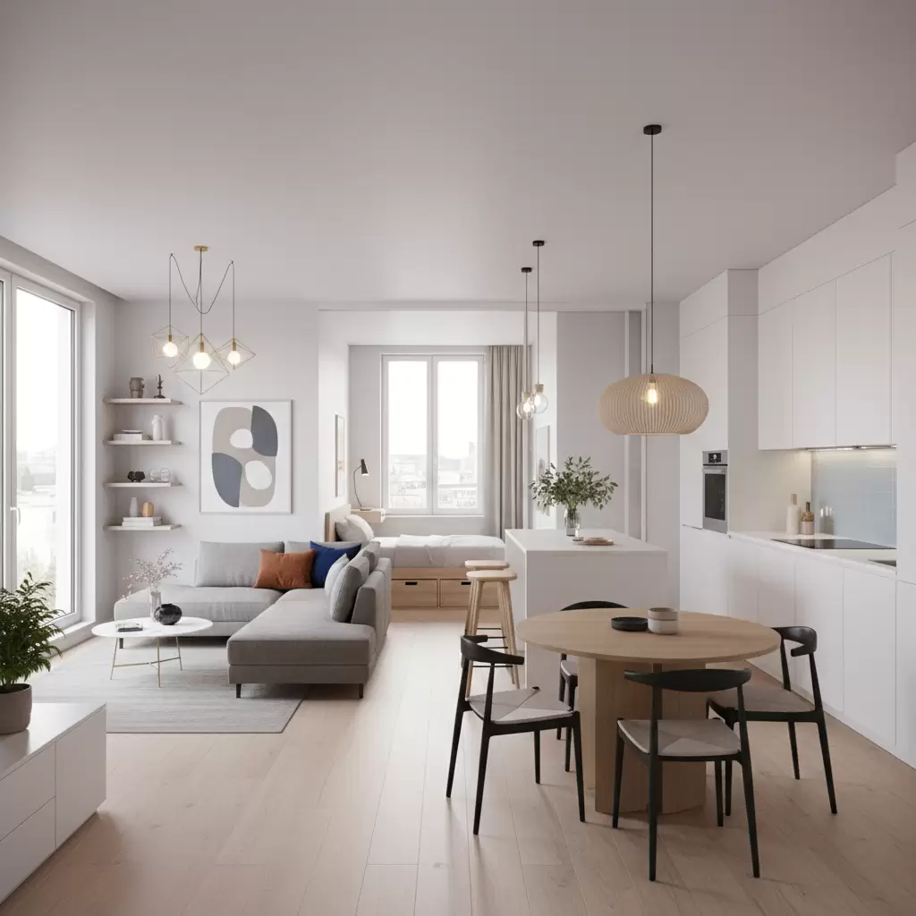 gemini_image_1768378704 Bố trí mặt bằng thông minh giúp căn hộ nhỏ trở nên rộng rãi và tiện nghi hơn