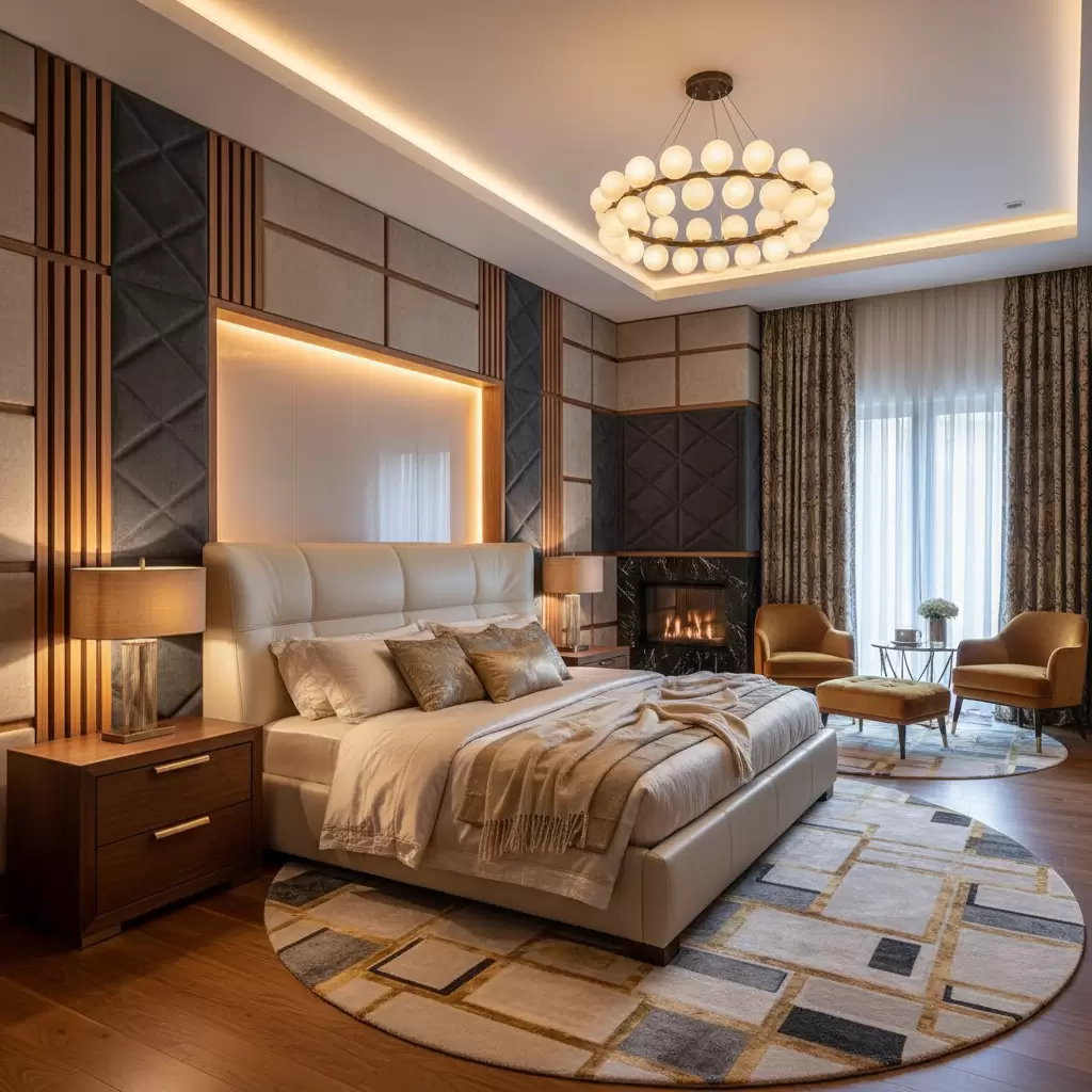 gemini_image_1768379311 Không gian phòng ngủ Master yên tĩnh và sang trọng nhờ giải pháp cách âm chuyên sâu