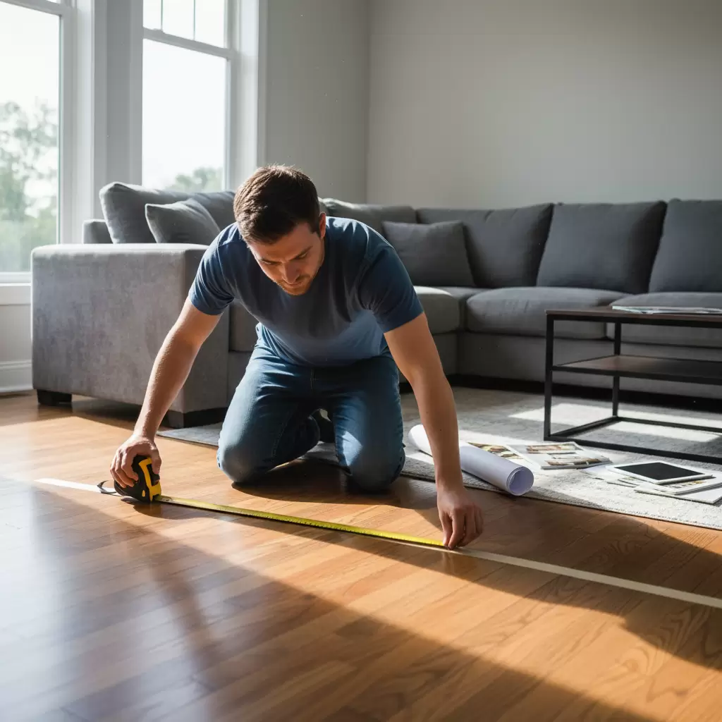 gemini_image_1768383247-1 Việc đo đạc kỹ lưỡng diện tích thực tế là bước quan trọng nhất trước khi quyết định mua sofa