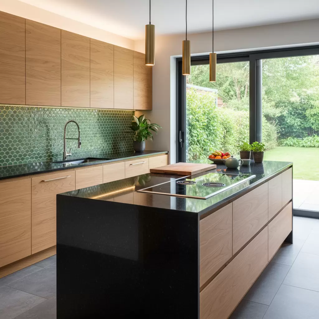 gemini_image_1768394616 Bố trí bếp và chậu rửa hài hòa mang lại vượng khí và sự cân bằng cho không gian sống