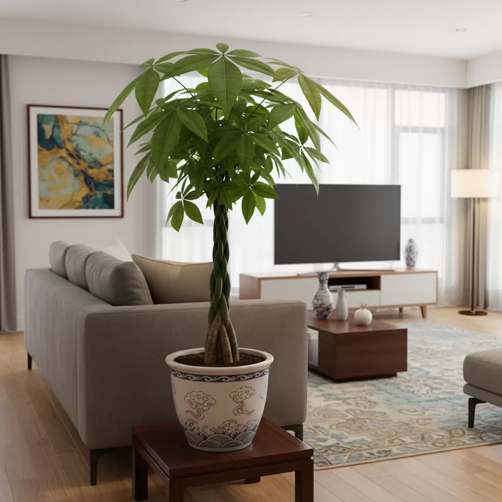 Cây Kim Tiền là biểu tượng của tài lộc và sự thịnh vượng cho gia chủ