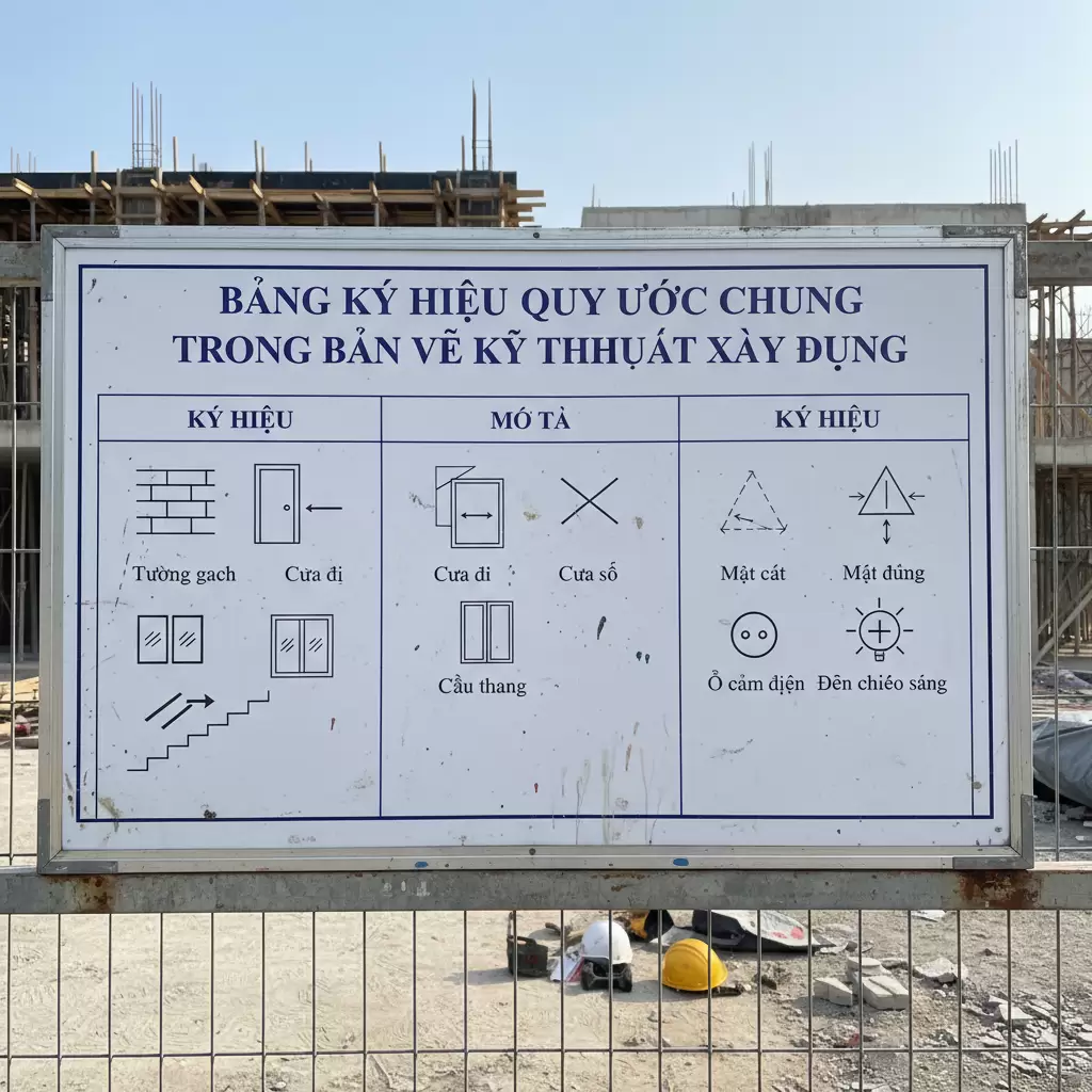 Nắm vững các ký hiệu quy ước là bước đầu tiên để đọc hiểu bản vẽ kỹ thuật