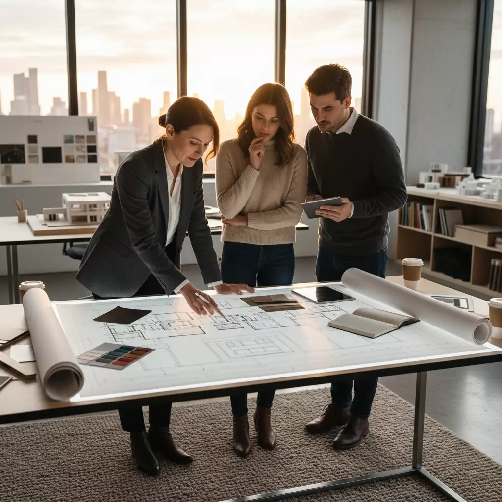 Quy trình tư vấn chuyên nghiệp giúp khách hàng hình dung rõ nét về không gian sống tương lai