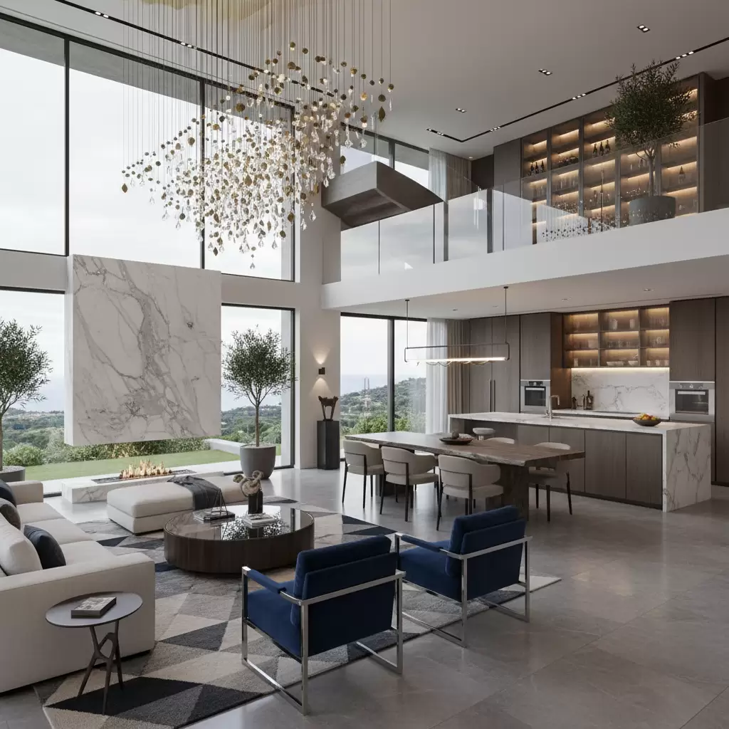 Không gian nội thất biệt thự đẳng cấp được đầu tư bài bản với ngân sách 1 tỷ đồng