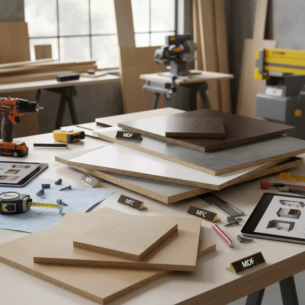 Tổng quan các loại gỗ công nghiệp phổ biến được sử dụng rộng rãi hiện nay