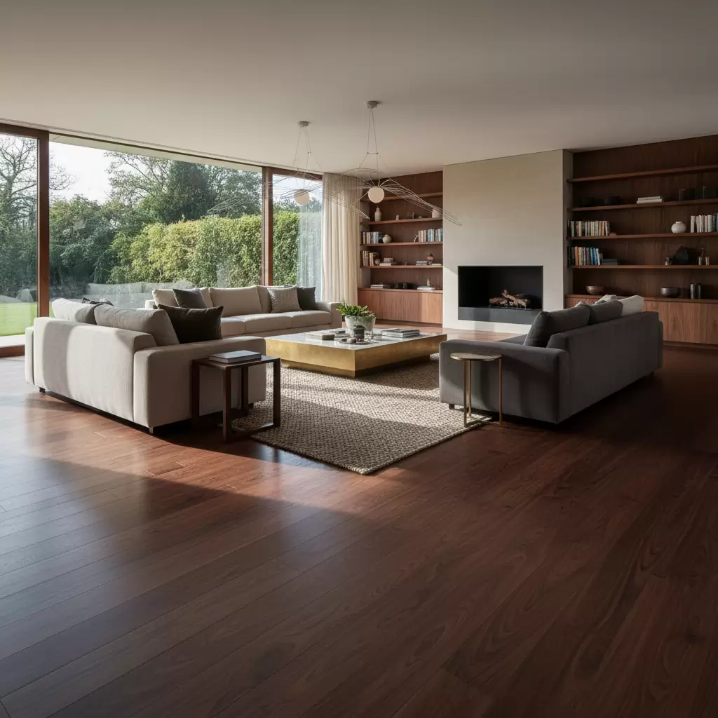 Vẻ đẹp đẳng cấp và hệ vân tinh tế của sàn gỗ tự nhiên