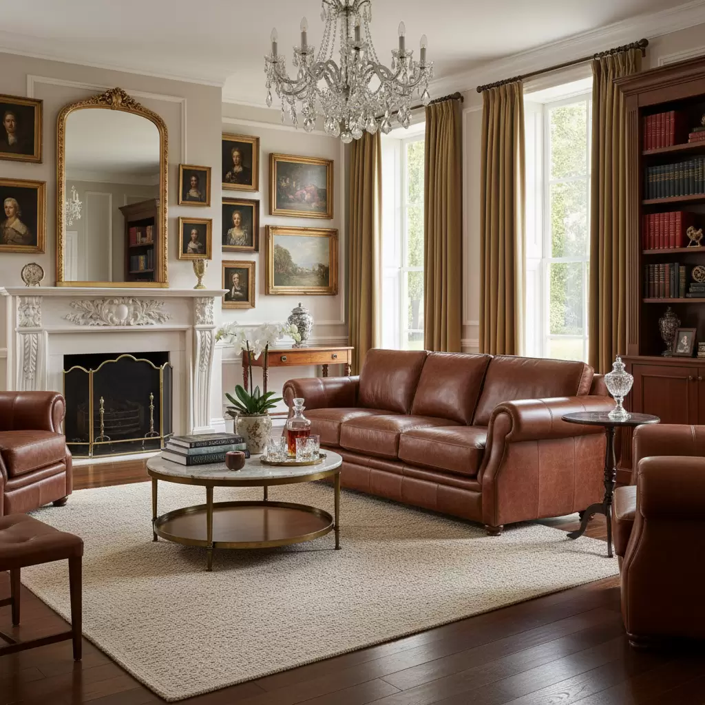 Lựa chọn chất liệu da bọc sofa phù hợp giúp nâng tầm không gian sống