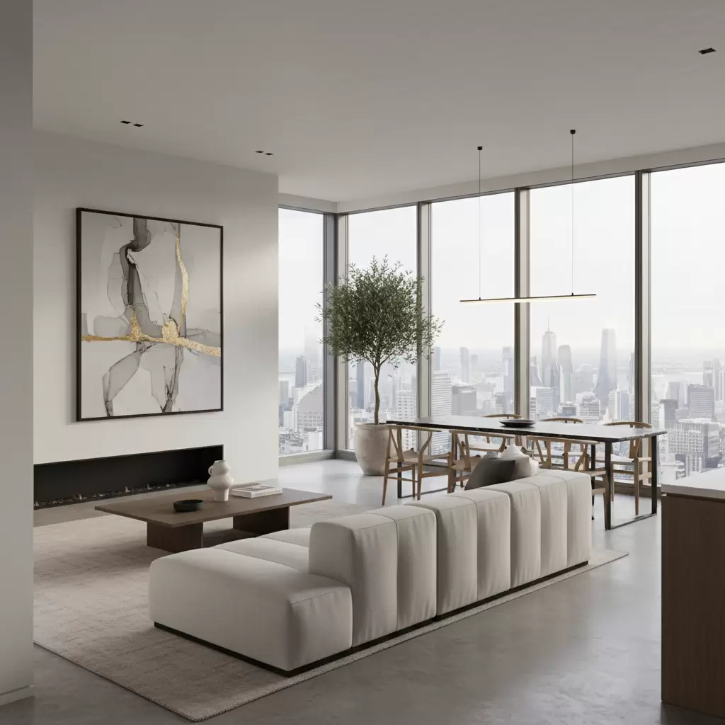 gemini_image_1768412936-2 Phong cách thiết kế hiện đại mang lại vẻ đẹp tinh tế và tiện nghi